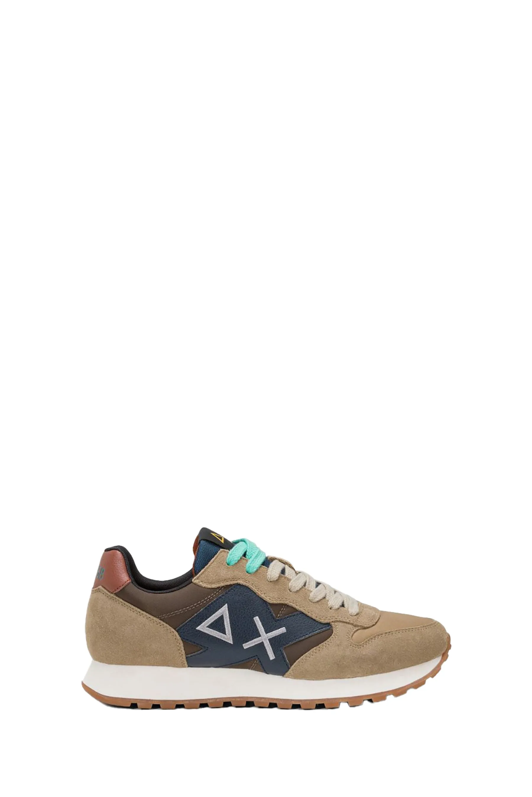 SNEAKERS UOMO SU68 JAKI BICOLOR BEIGE SCURO