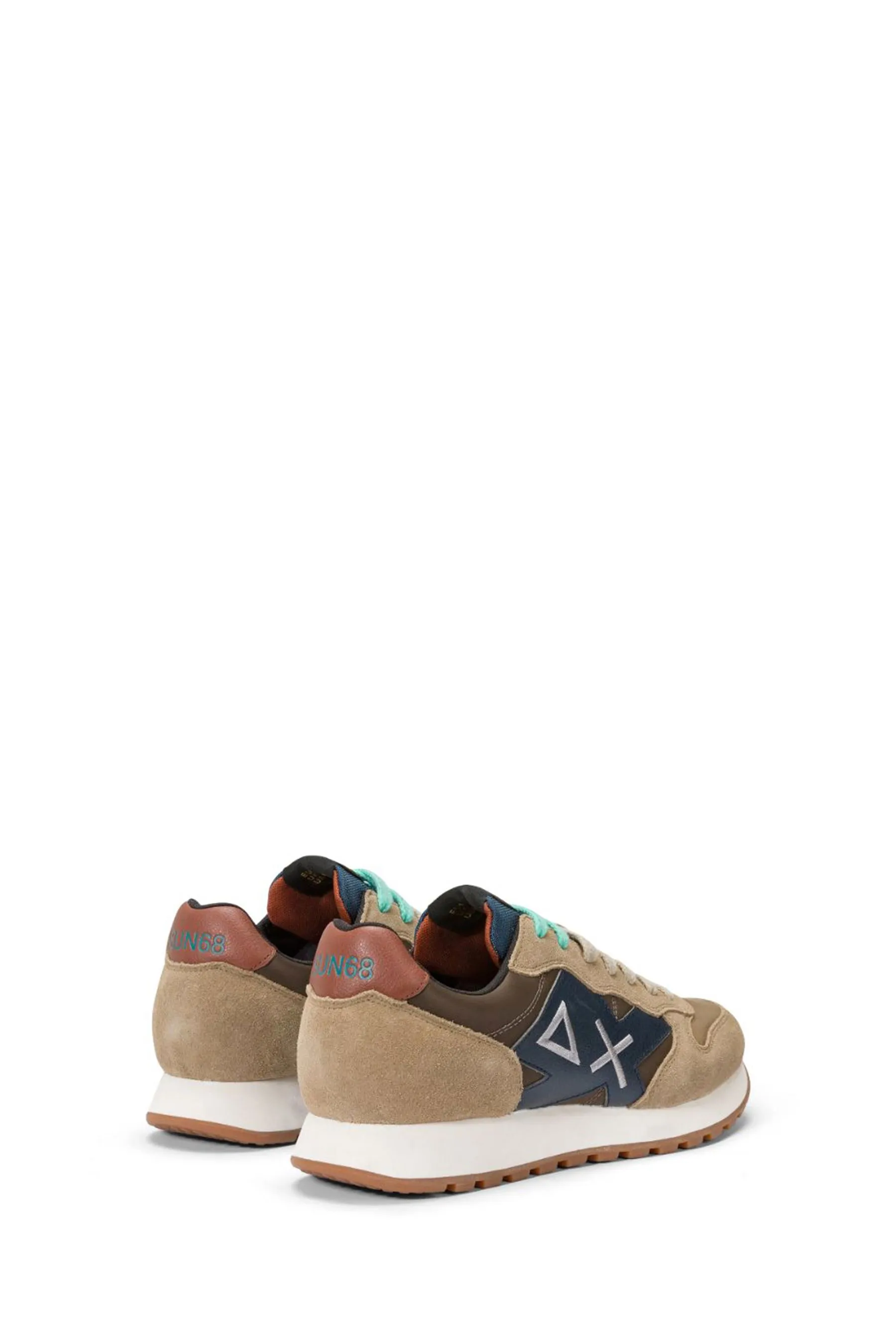 SNEAKERS UOMO SU68 JAKI BICOLOR BEIGE SCURO