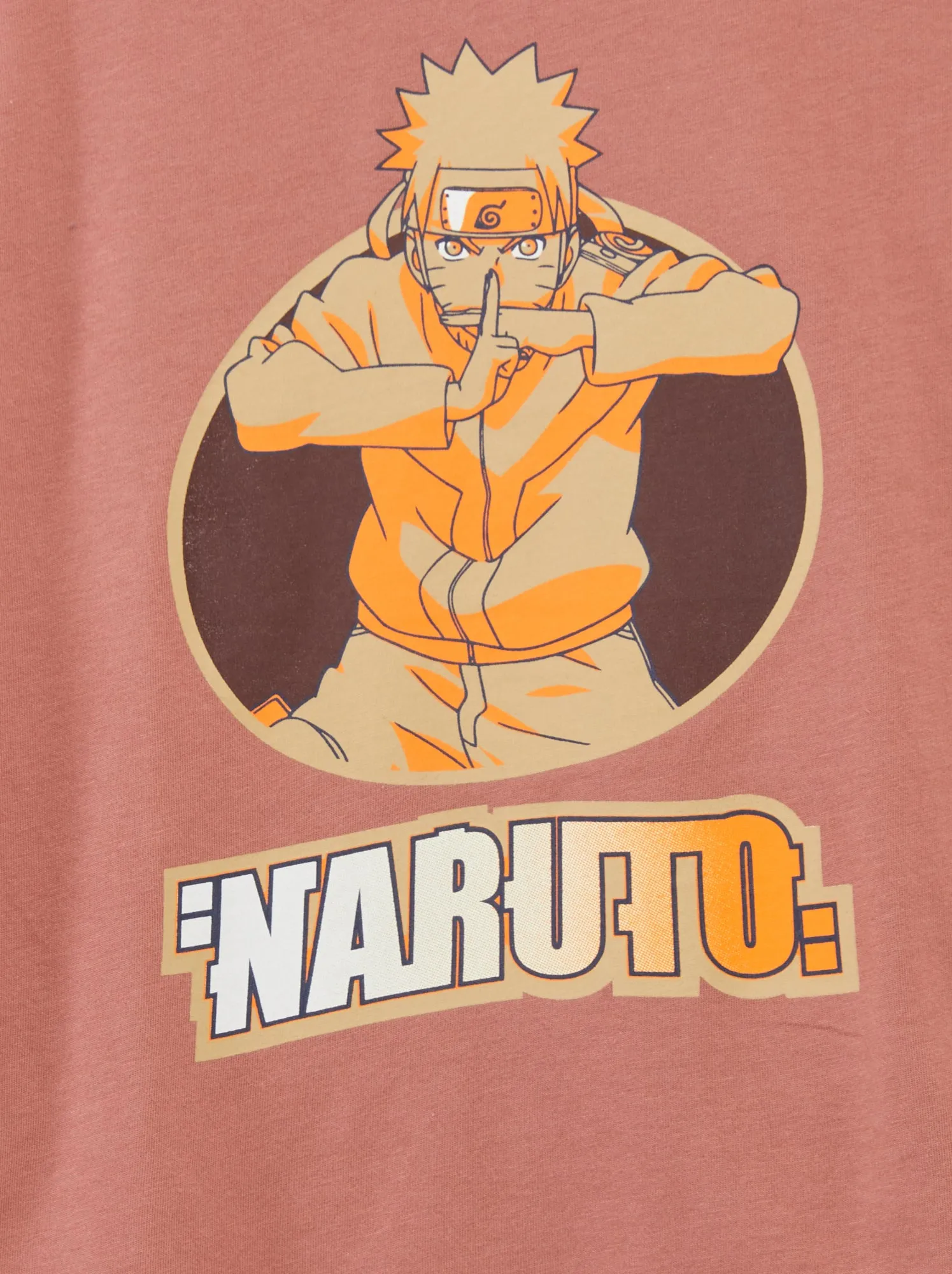 T-shirt loose 'Naruto' - ROSA