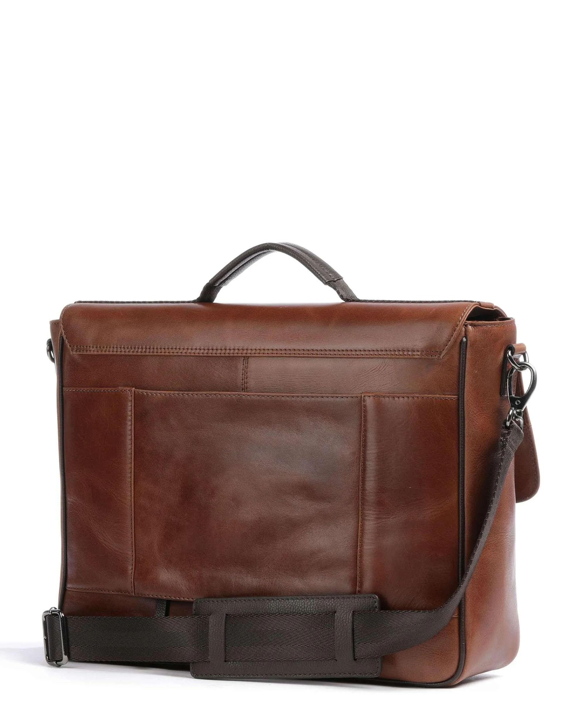  Ted Baker Raymon Cartella 15″ pelle di vacchetta finemente grana tan  