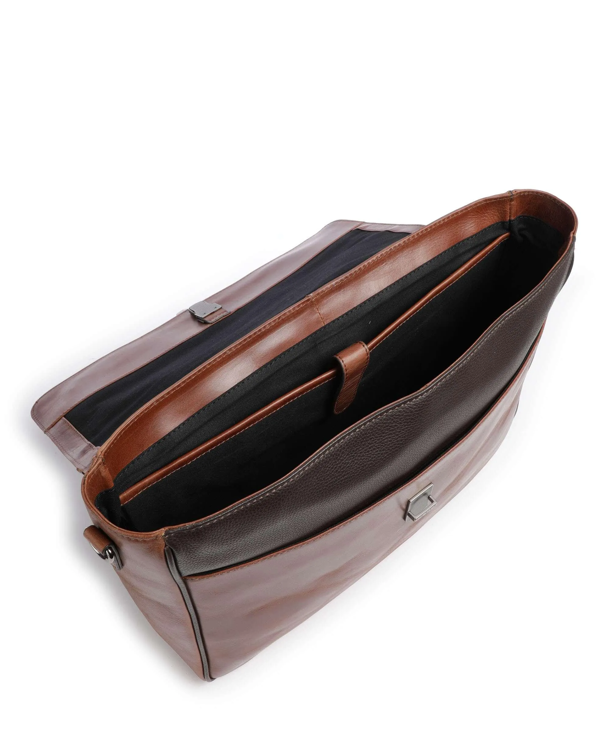  Ted Baker Raymon Cartella 15″ pelle di vacchetta finemente grana tan  