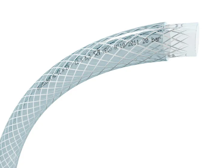 Tubo flessibile Trasparente TRICOFLEX in PVC, Ø int. 10mm, L. 25m