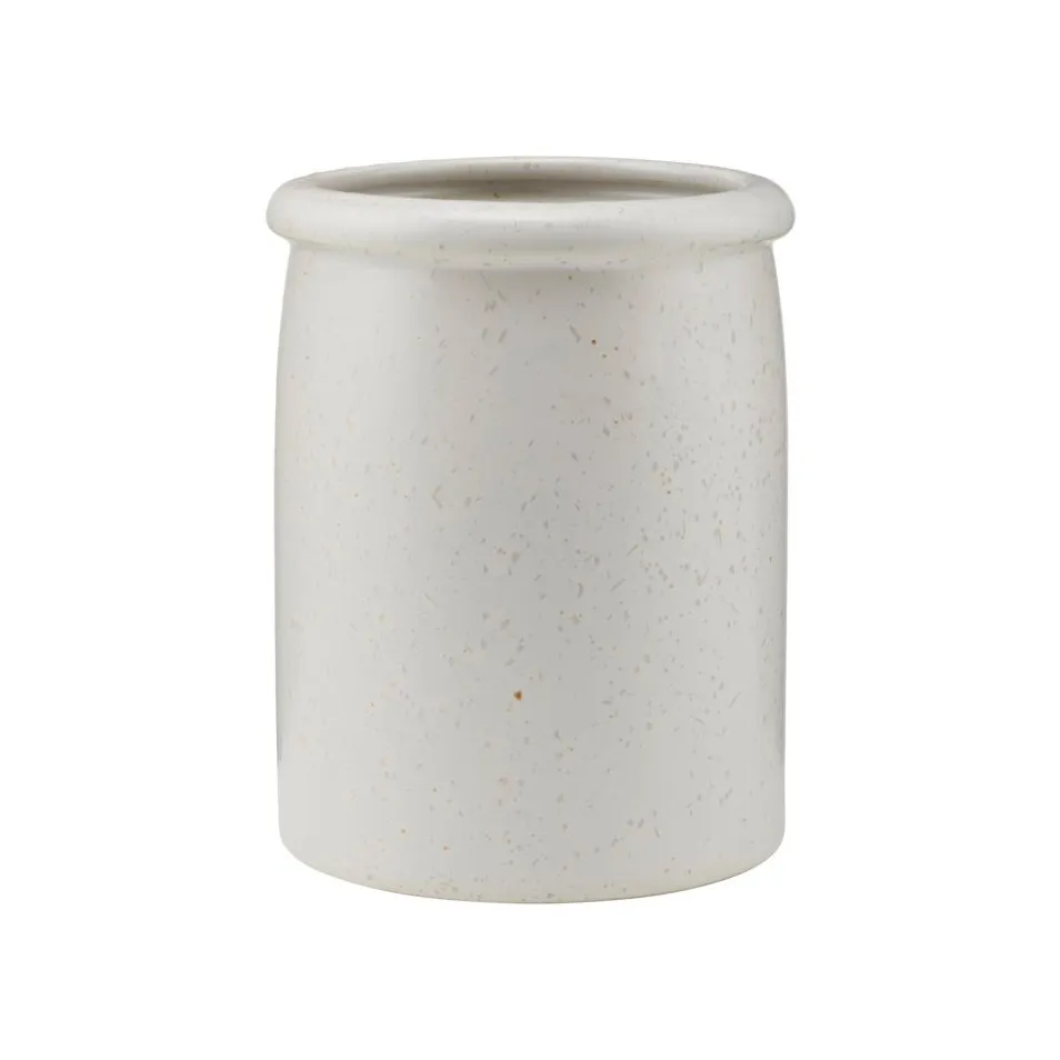 Vaso da fiori Pion Ø 11,5 cm.jm{font-size:18px}grigio-bianco