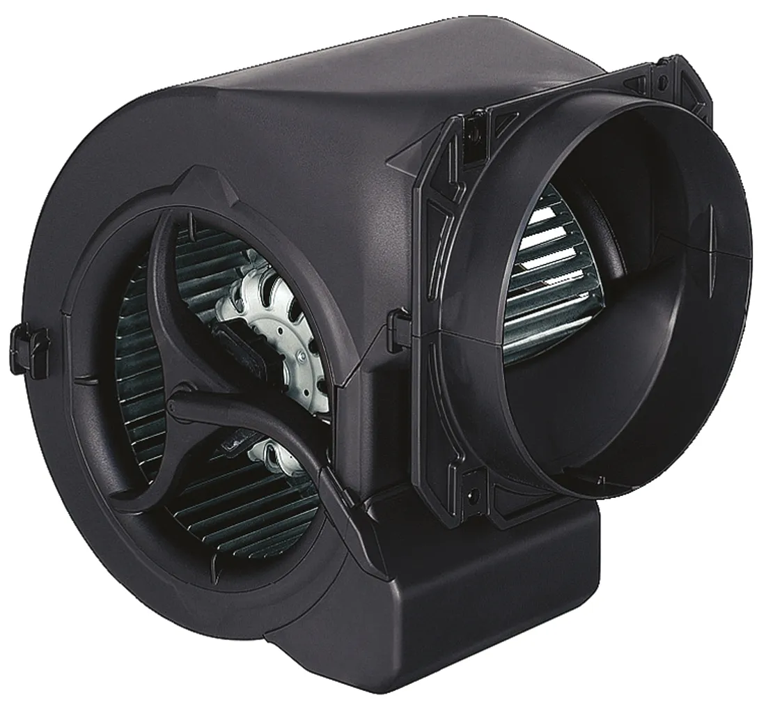 Ventilatore centrifugo ebm-papst, 910m³/h, 230 V c.a., 216 x 220 x 199mm